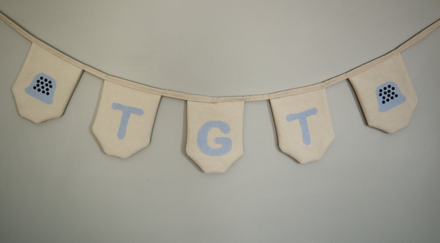 Custom Personalized Bunting Banner
