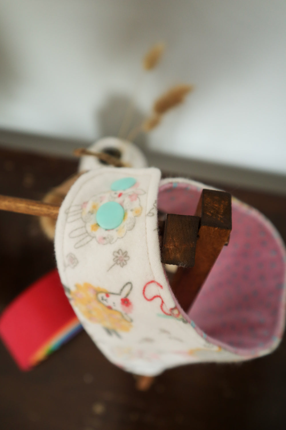 Reversible & Adjustable Flannel Bibs