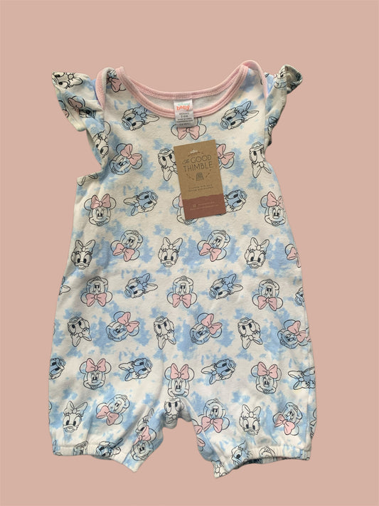 Minnie & Daisy Disney Baby  Romper Jumpsuit (24m)