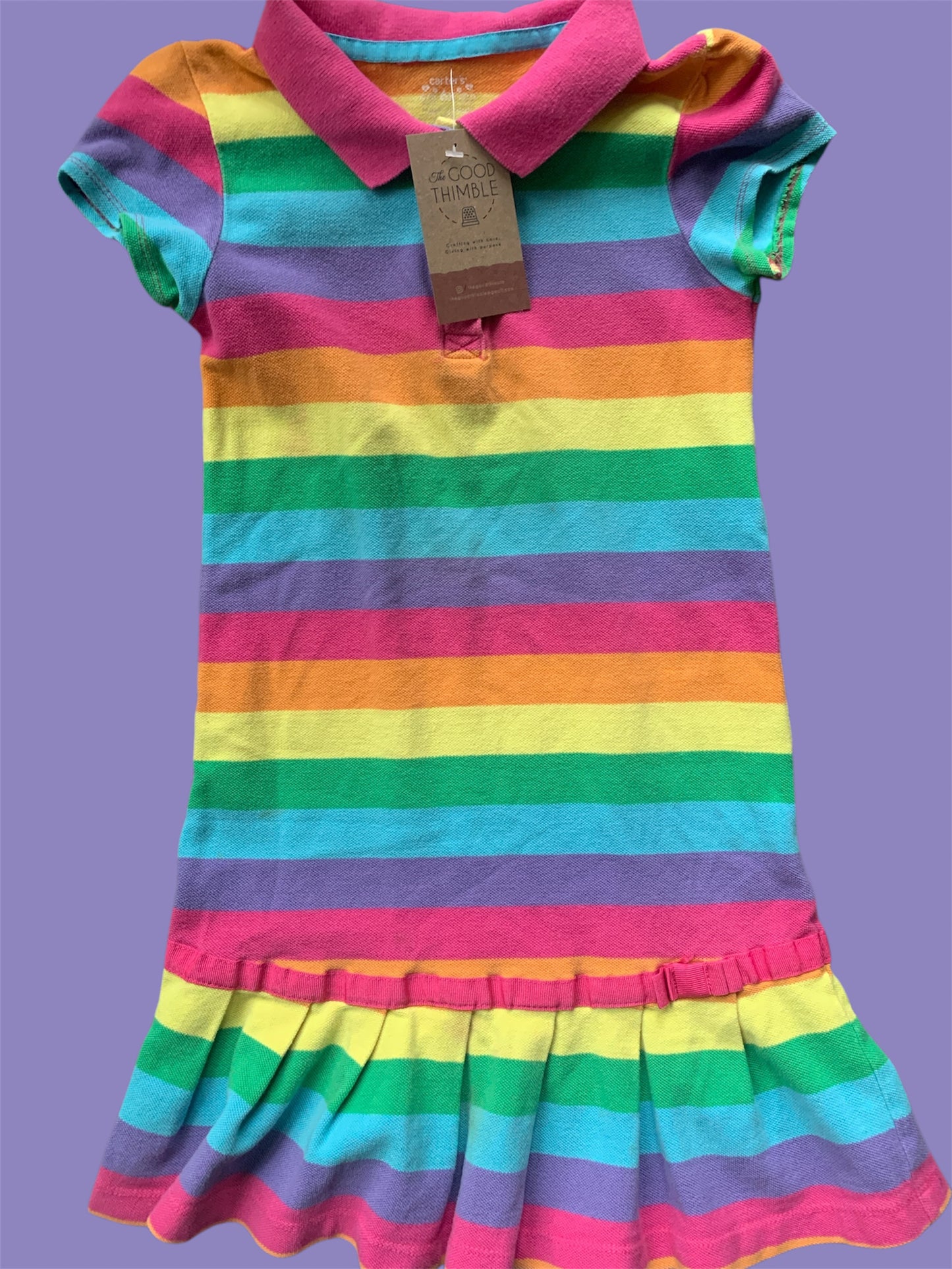 Rainbow Carter's Dress (Size 6)