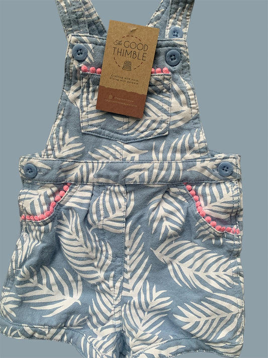 Carter's Jumper Shorts Overalls (Size 12M)