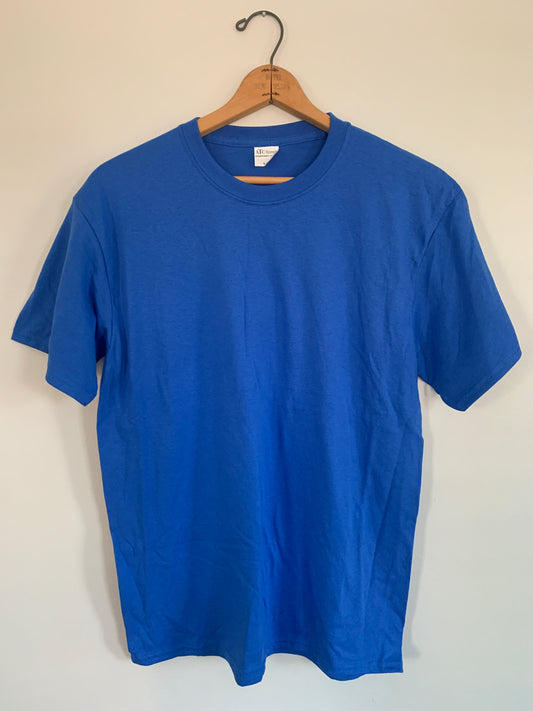 Large Cobalt Blue Adult Shirt