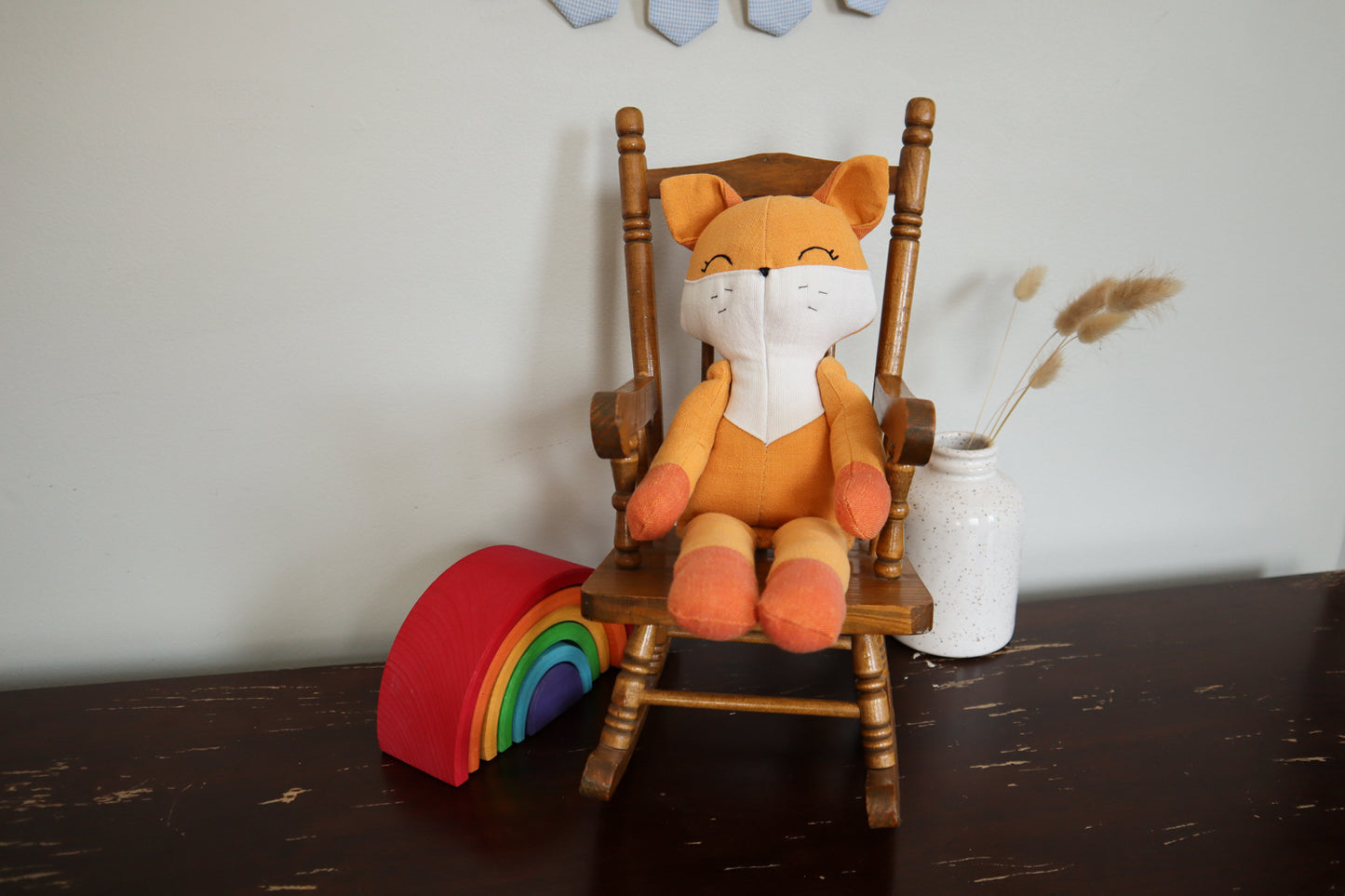 Maple the Fox - Gentle Edition (Light paws, Folded ears and Mask)