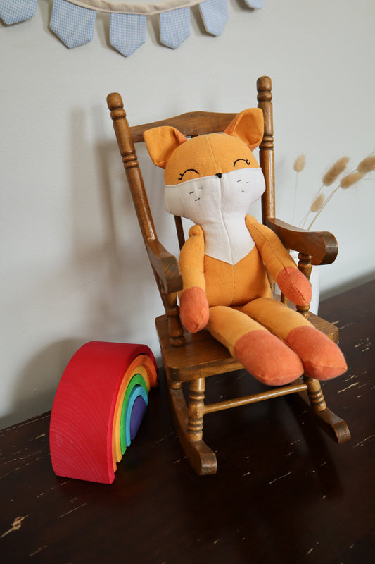 Maple the Fox - Gentle Edition (Light paws, Folded ears and Mask)