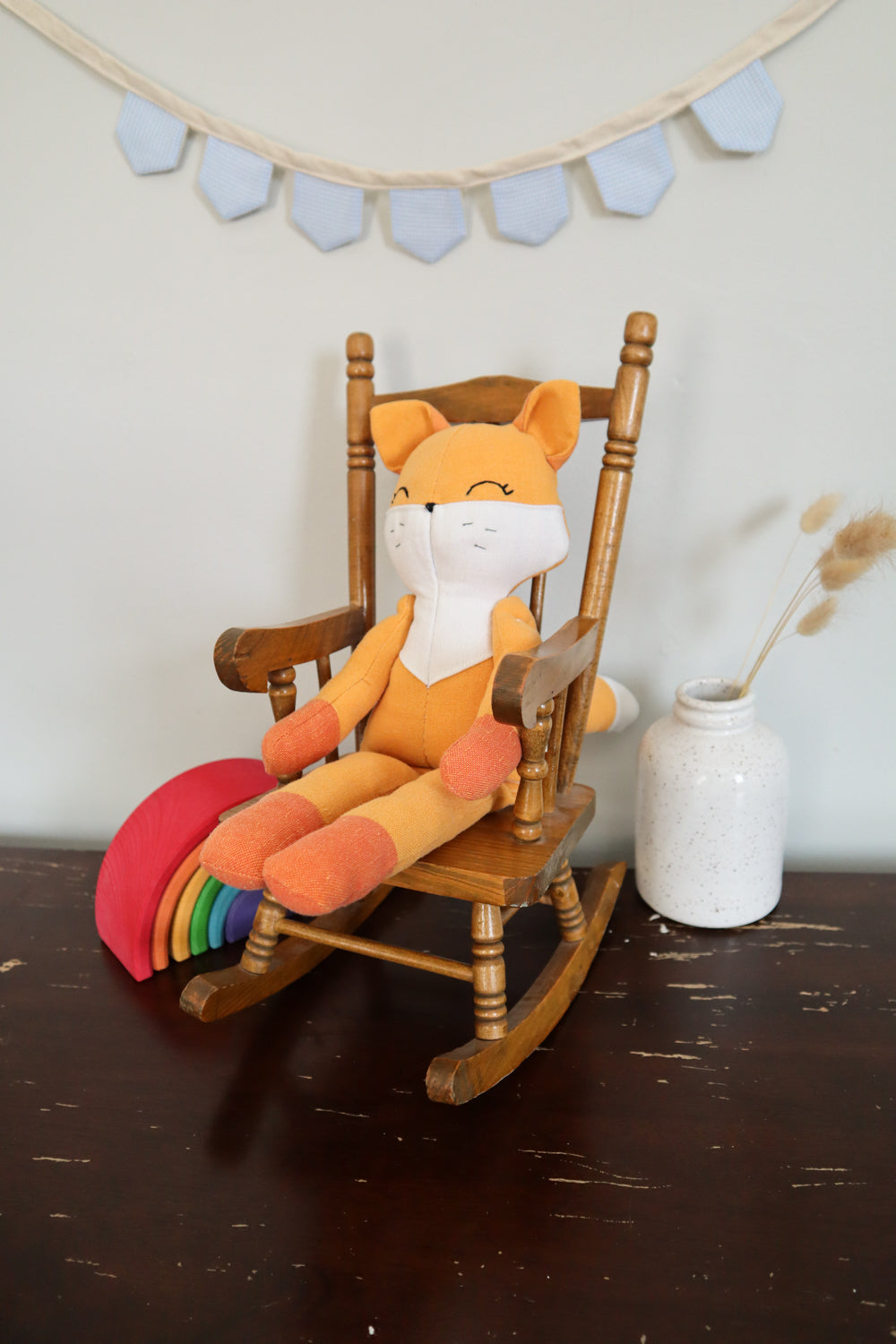 Maple the Fox - Gentle Edition (Light paws, Folded ears and Mask)