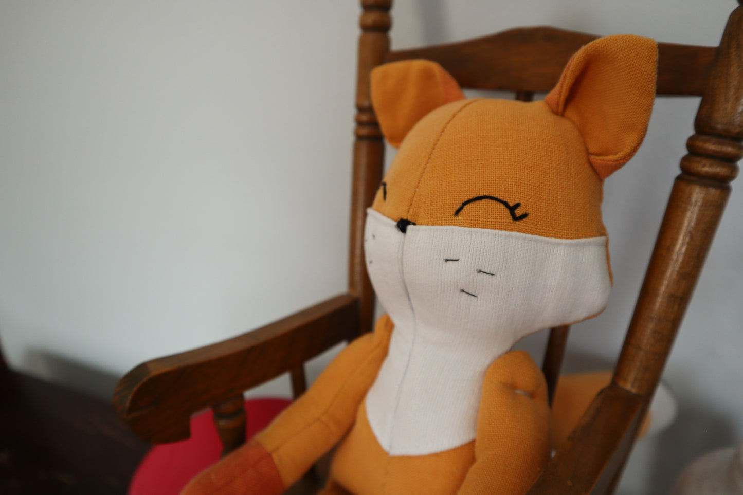 Maple the Fox - Gentle Edition (Light paws, Folded ears and Mask)